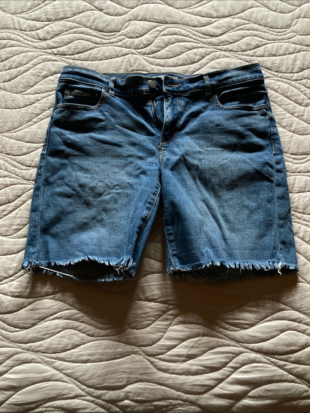 LOFT Light Blue Denim Shorts